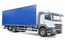 Van Hire Widnes - 26 Tonne Curtain Side Lorry - Truck hire Widnes