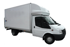 Van Hire Widnes - Ford Luton Box Tail Lift - Van hire Widnes