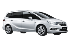 Van Hire Widnes - Vauxhall Zafira 7-Seater - Minibus hire Widnes